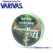 Шнур Varivas DorA Finesses Master PE X4 размотка 150м зелёно-салатовый